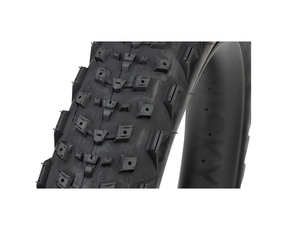 45NRTH Dillinger 4 Fat Bike Tire (Tubeless) (Studded) (27.5") (4.0") (120tpi) (Black) - view 3